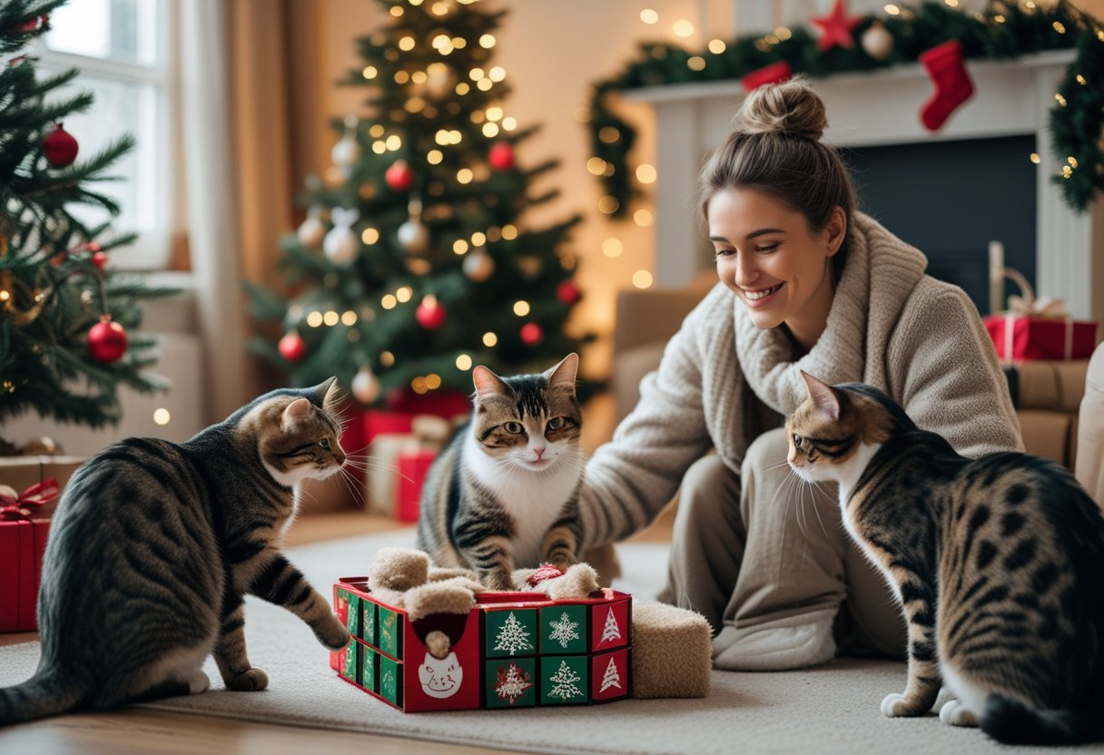 Sjove julequizzer og julekalender til katteoplevelser
